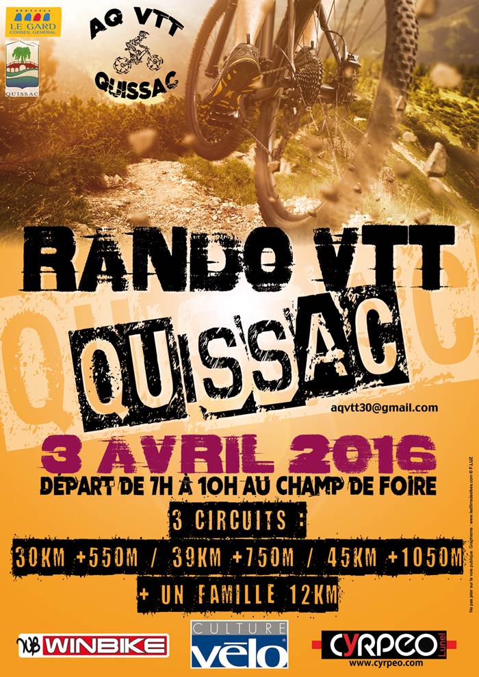 Rando VTT Quissac