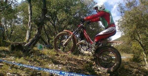 Moto trial Quissac