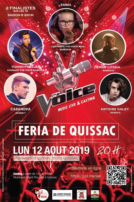 Feria Quissac The Voice