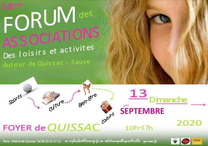 Forum des associations Quissac 2020